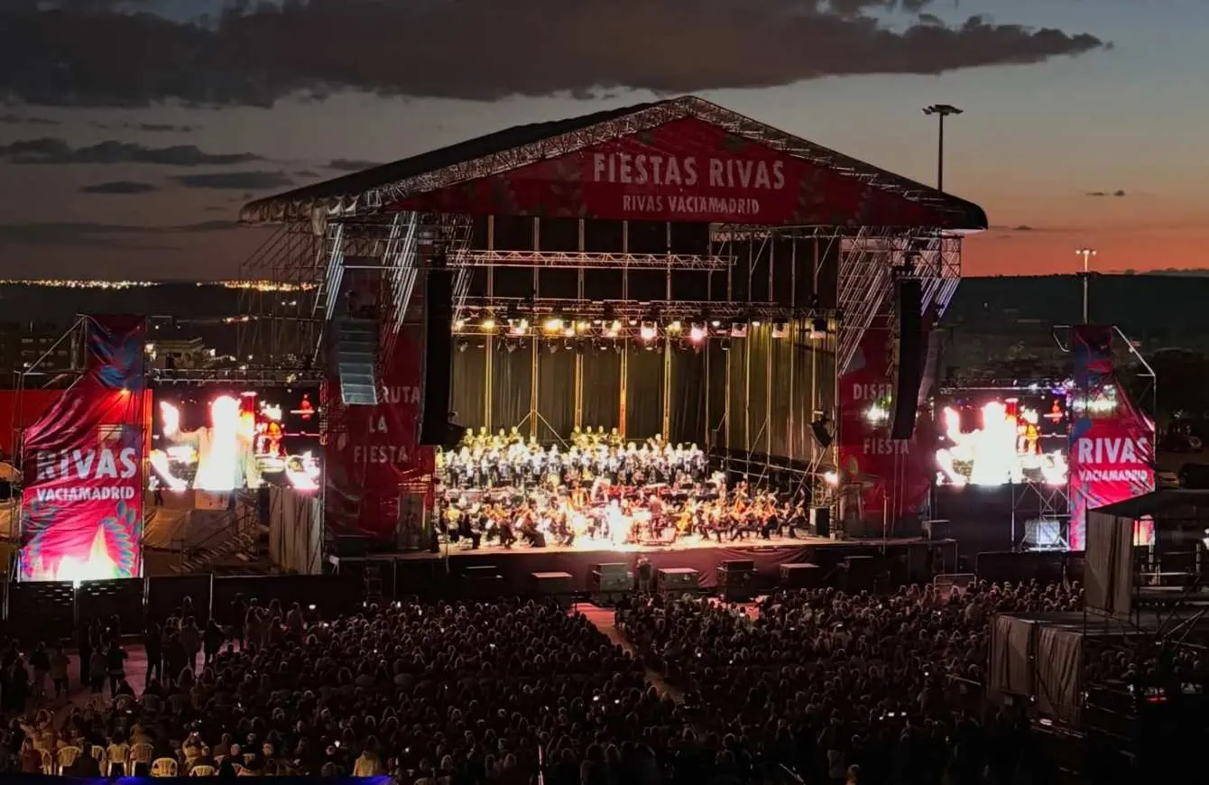 fiestas de rivas conciertos