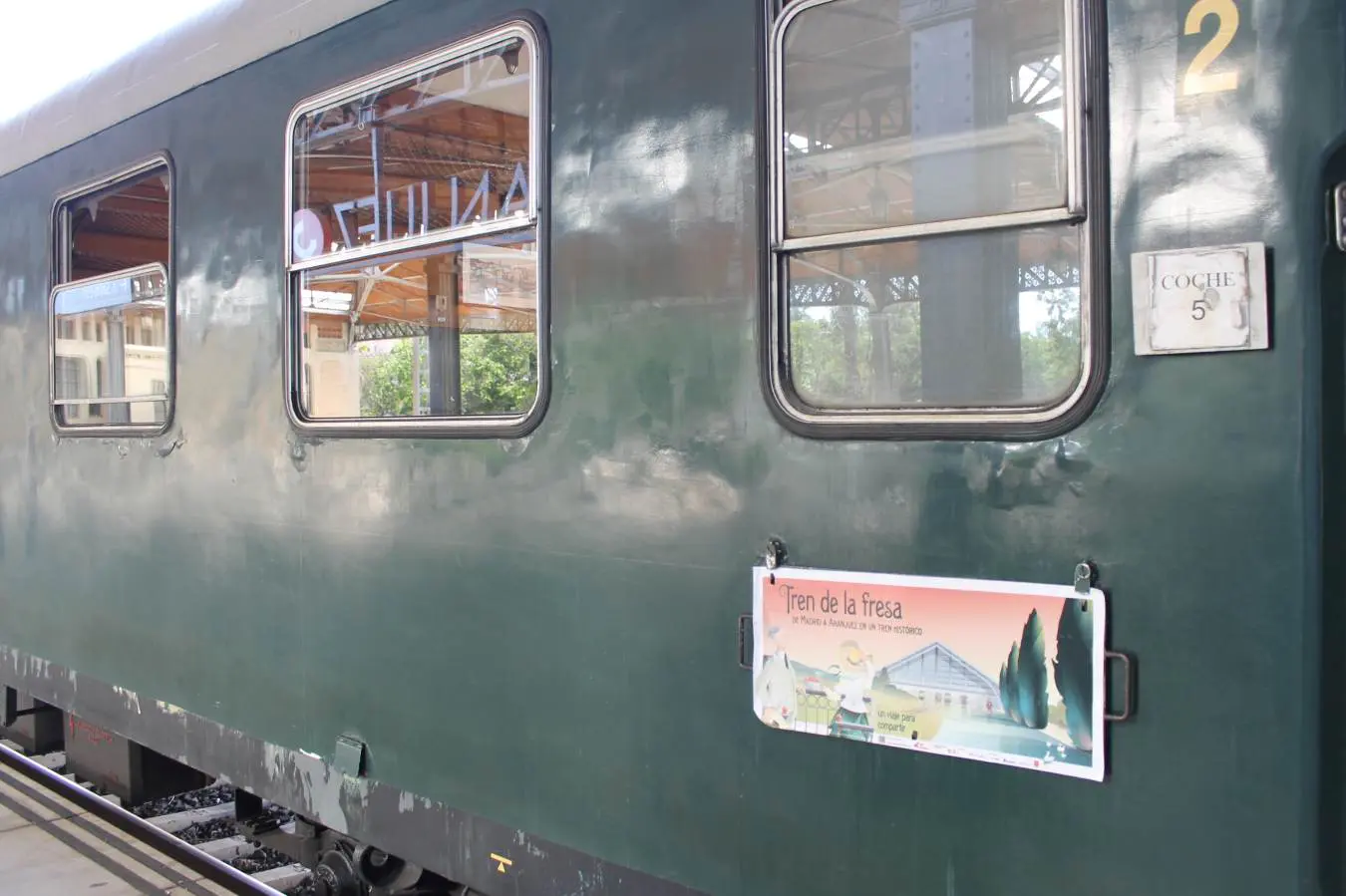 tren de la fresa vagon costa