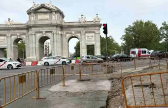 obras calle alcalá puerta