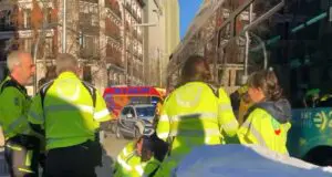 Atropello en la avenida de Felipe II