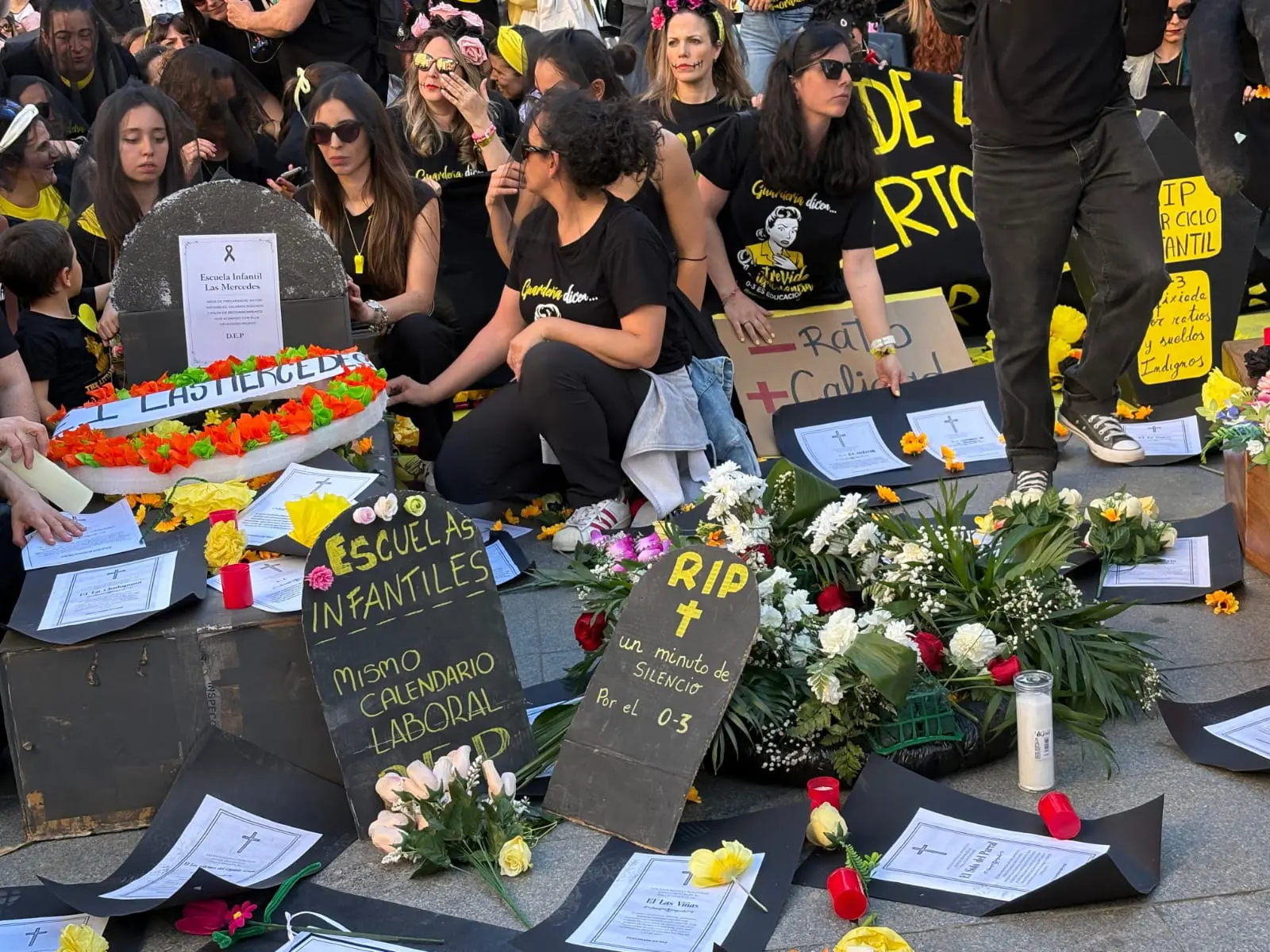 Huelga de educadores infantiles