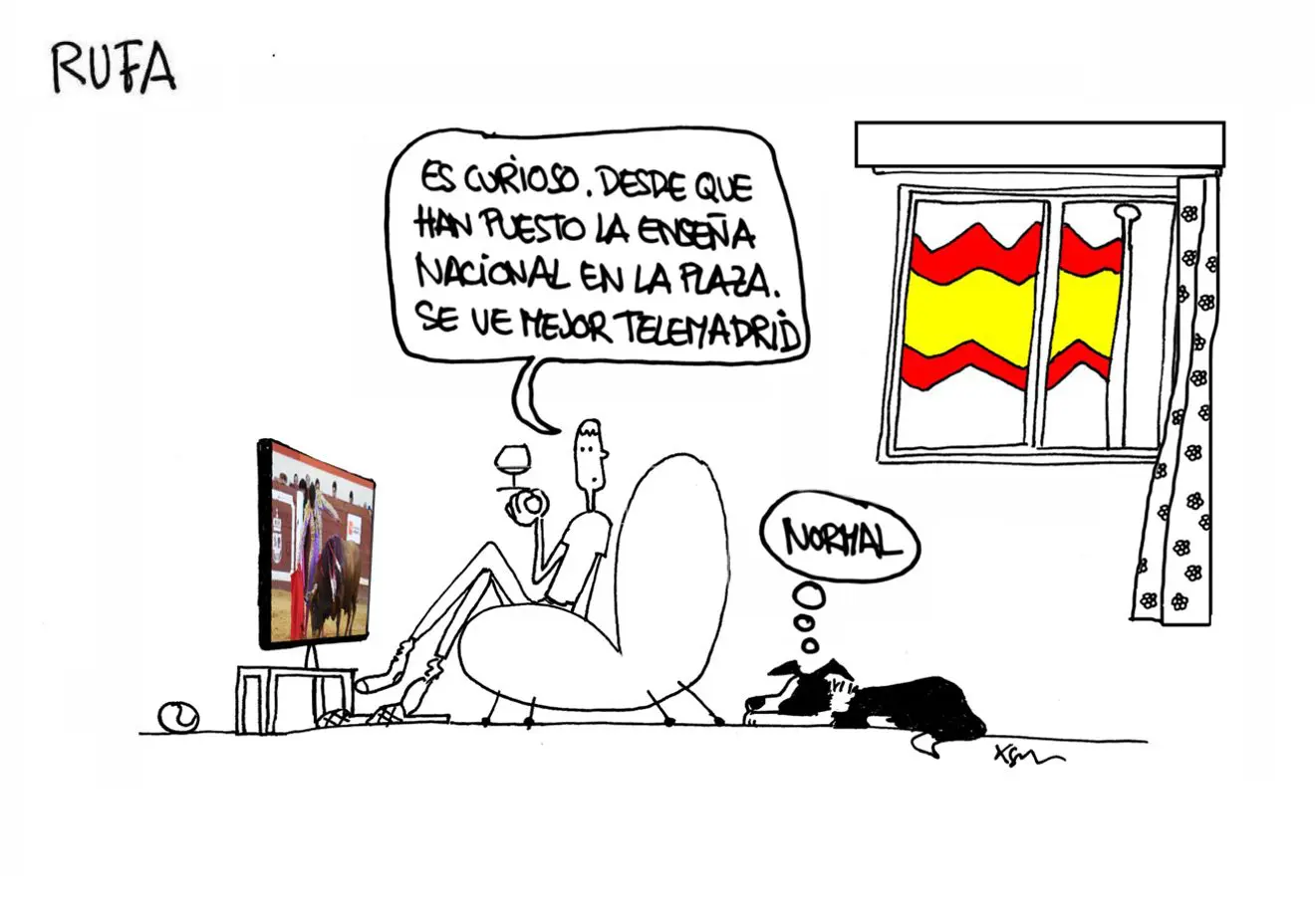 'Banderas'. Xosé Luis Saqués.