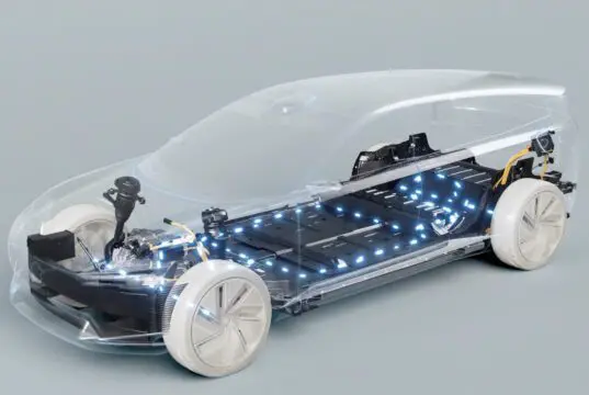 batería de un coche eléctrico