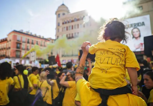 Huelga de educadores infantiles