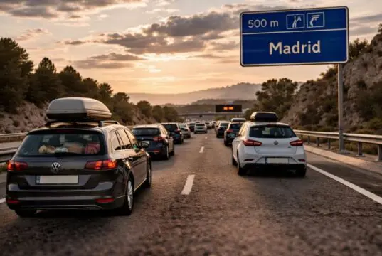 volver de vacaciones en coche