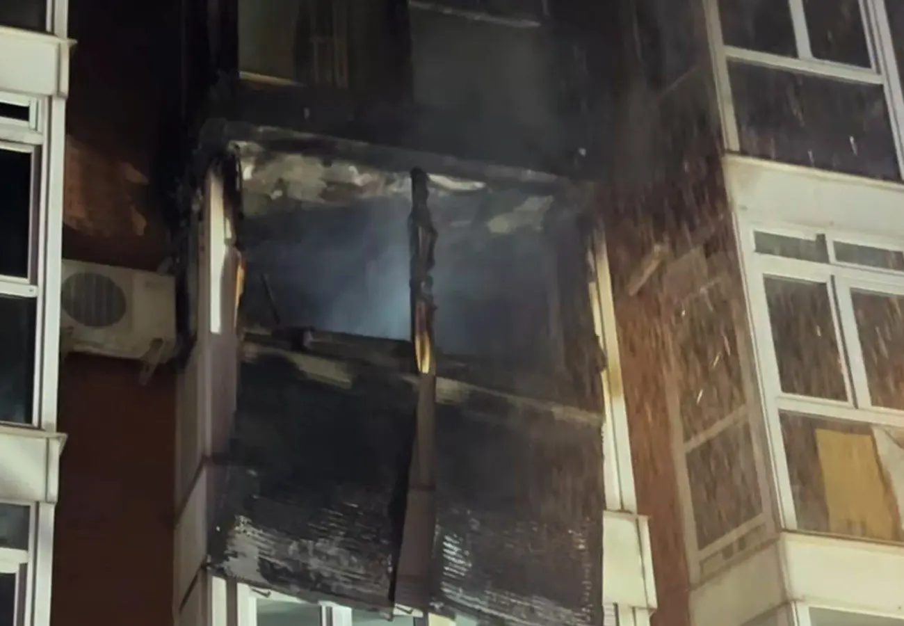 Incendio en Ciudad Lineal