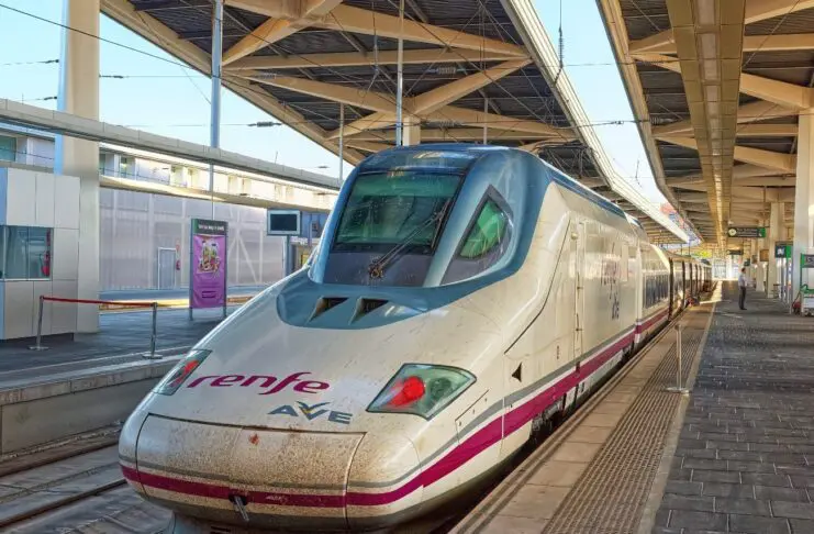 Tren a Santiago de Compostela