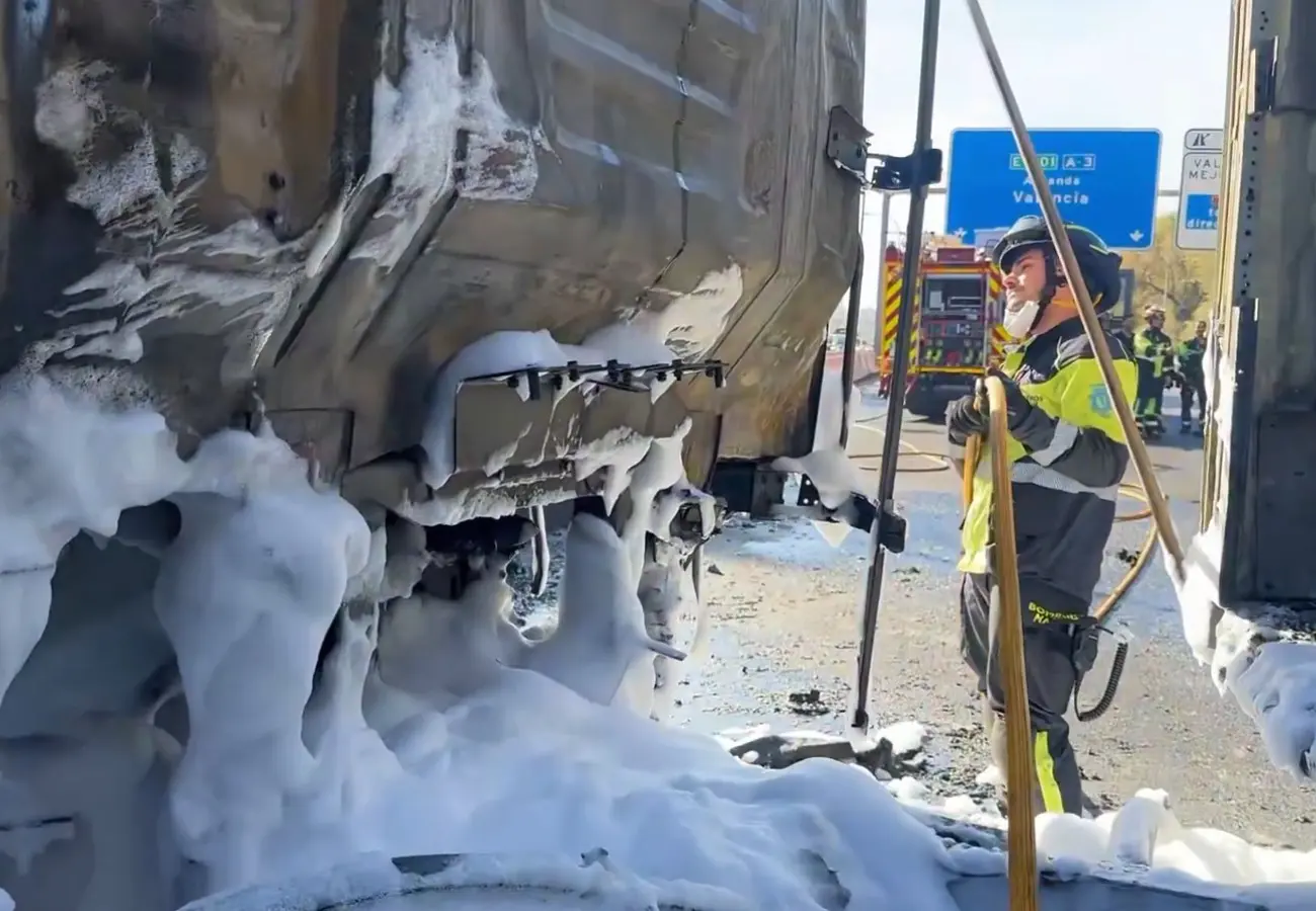 Accidente en la A-3