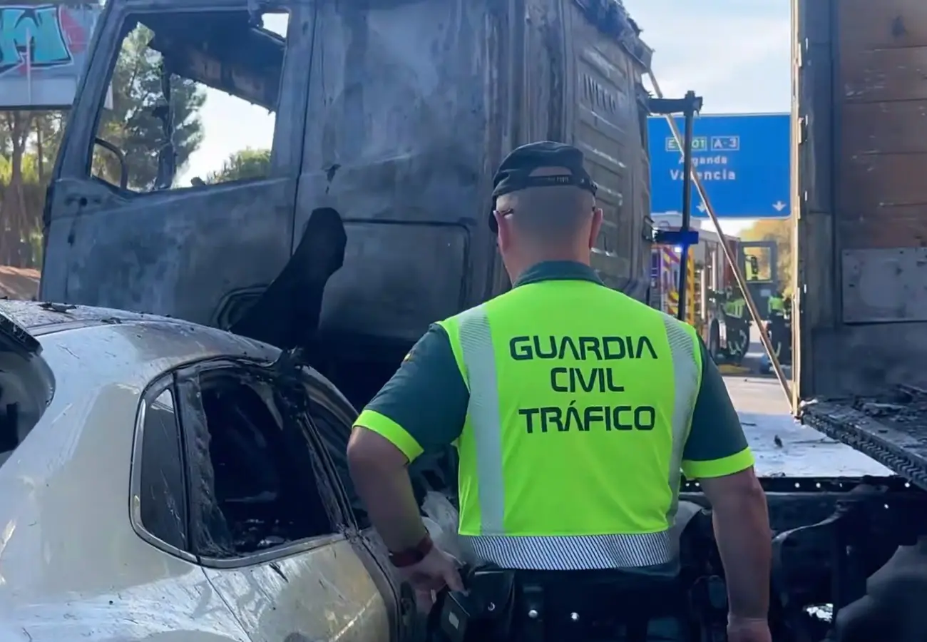 Accidente en la A-3