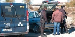 Confiscadas drogas por valor de 7000€ en la Cañada Real.