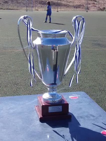La copa que se llevará el equipo ganador del Torneo de Campeones de Fútbol 7