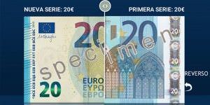 Comerciantes y empresas se preparan para el nuevo billete de 20 euros.