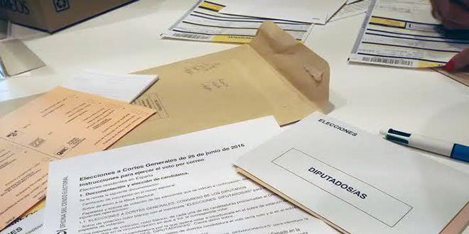 voto por correo cortes generales 2019