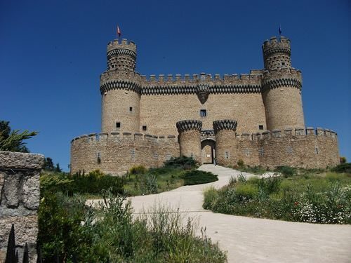 Yelmo Pedriza manzanares. Castillo de Manzanares el Real
