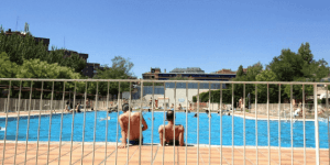 La piscina de Peñuelas, en Arganzuela
