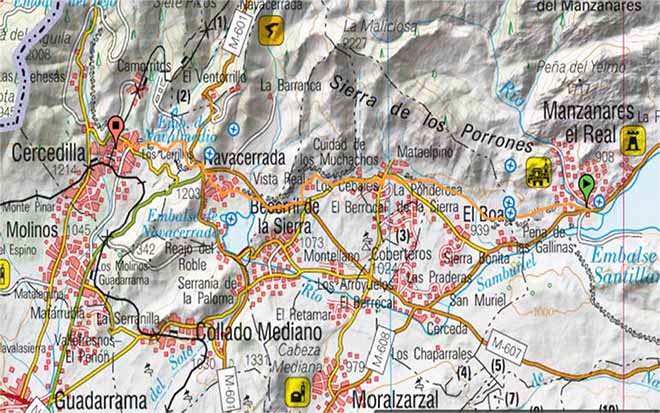 Mapa ruta Camino de Santiago etapa 3