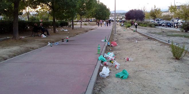 limpieza calles multas por dejar suciedad en Madrid
