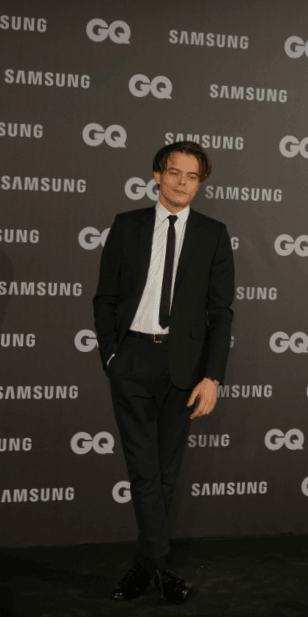 Charlie Heaton, actor de 'Stranger Things', en los Premios GQ