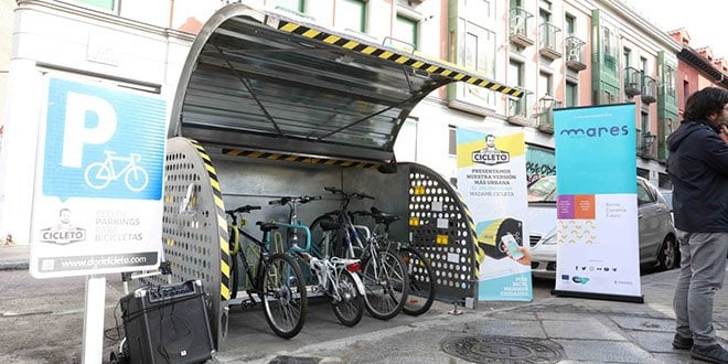 bicihangar aparcamiento bicicletas proyecto piloto