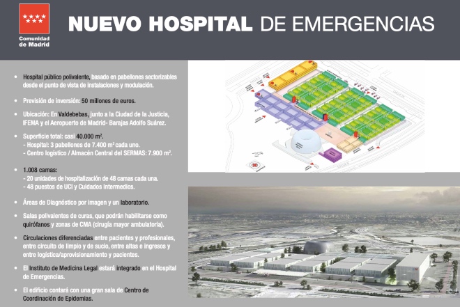 valdebebas nuevo hospital de emergencias 