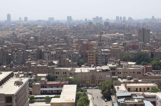 egipto vista desde ciudadela el cairo