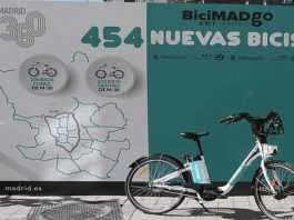 Servicio de bicicletas eléctricas BiciMAD Go
