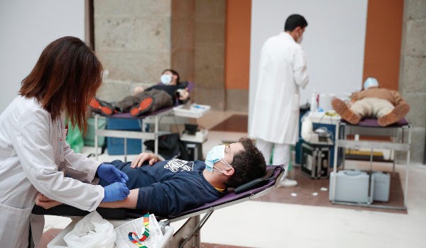 donación de sangre en Madrid