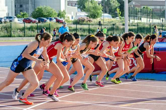 Categoría femenina en el Campeonato de España de Campo a Través