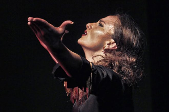 Artista Carmen Talegona concurso flamenco sala berlanga
