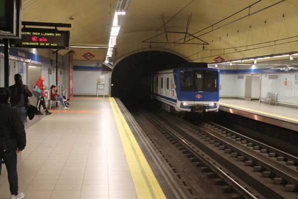 Estación línea 9 Plaza de Castilla