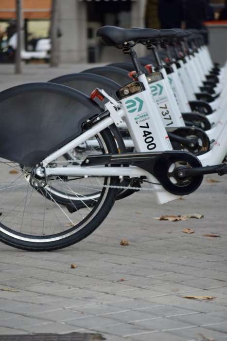 Cambio de bicicletas eléctricas de BiciMAD