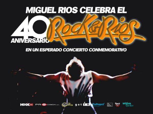 Miguel Ríos celebra el 40 aniversario de Rock & Ríos