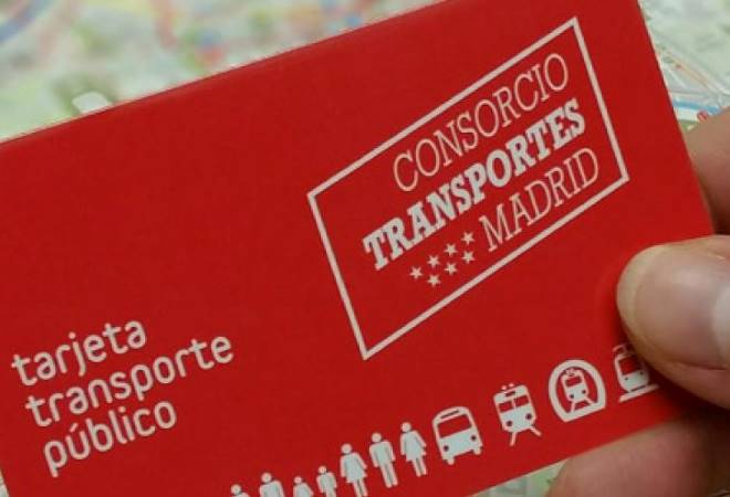tarjeta transporte descuentos madrid