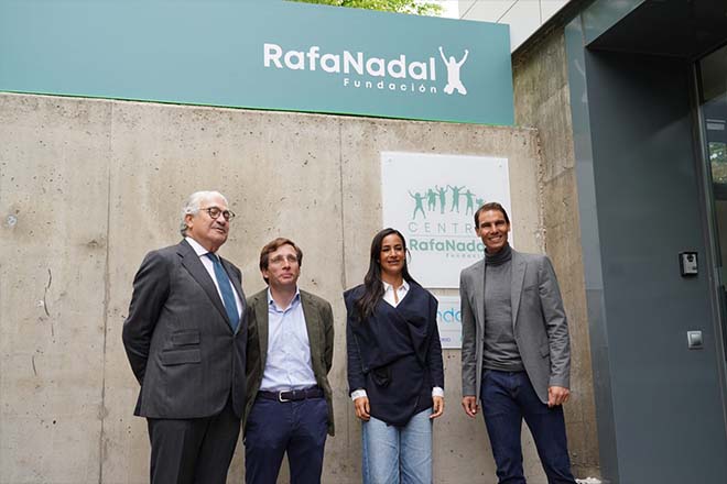 La Biblioteca de San Fermín acoge en sus instalaciones el Centro de la Fundación Rafa Nadal en Madrid