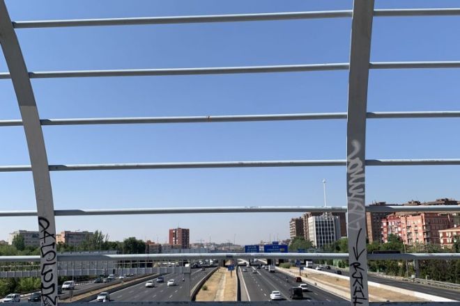 Puente de La Lira rehabilitada desde otra perspectiva 