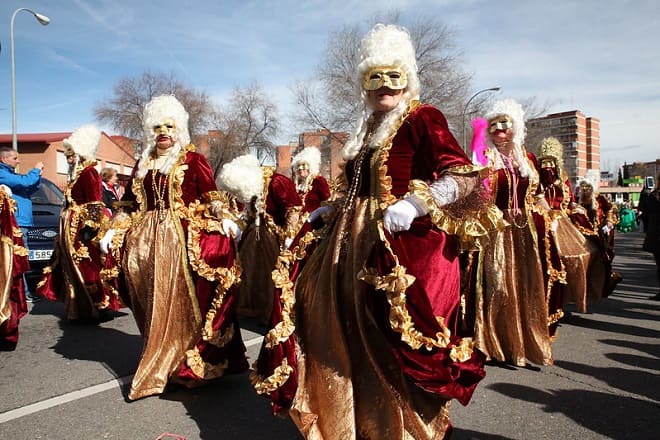 carnaval madrid sur desfile