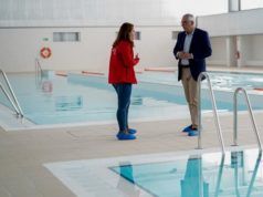 Polideportivo con piscinas en Getafe