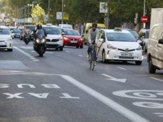 carriles bici en madrid coches
