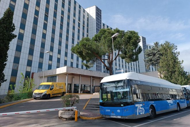 líneas de la EMT 165 y 166 autobús al Ramón y Cajal