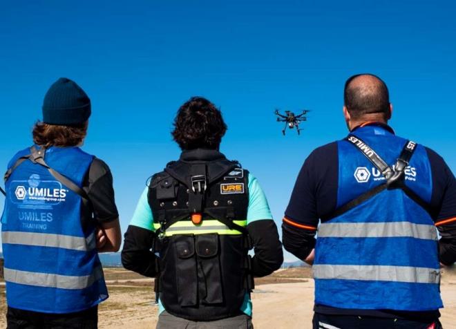 volar drones cursos madrid