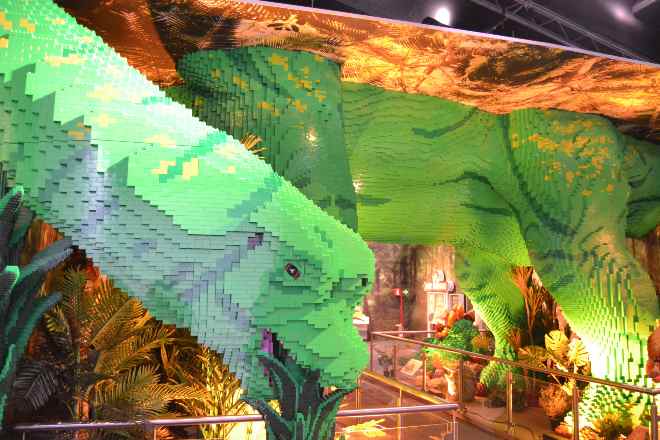 Jurassic World de Lego en Ifema