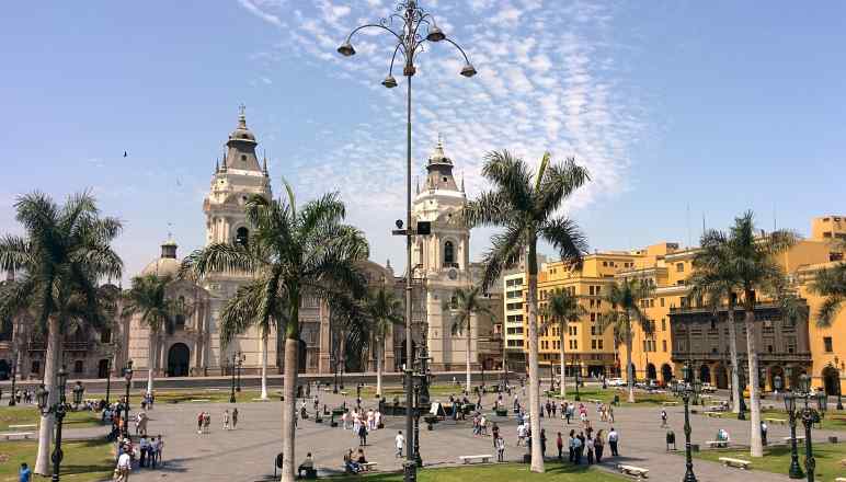 lima perú plaza