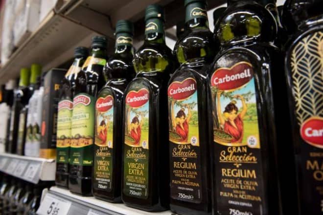 Acecite de oliva - Precio del aceite en supermercados-min