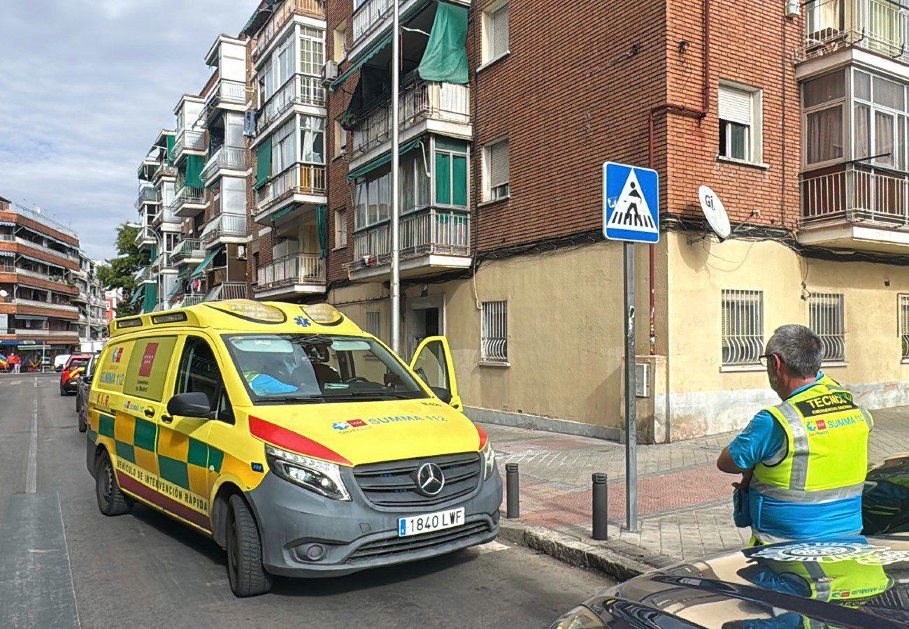 Posible caso de violencia de género en Madrid: muere a puñaladas una joven...