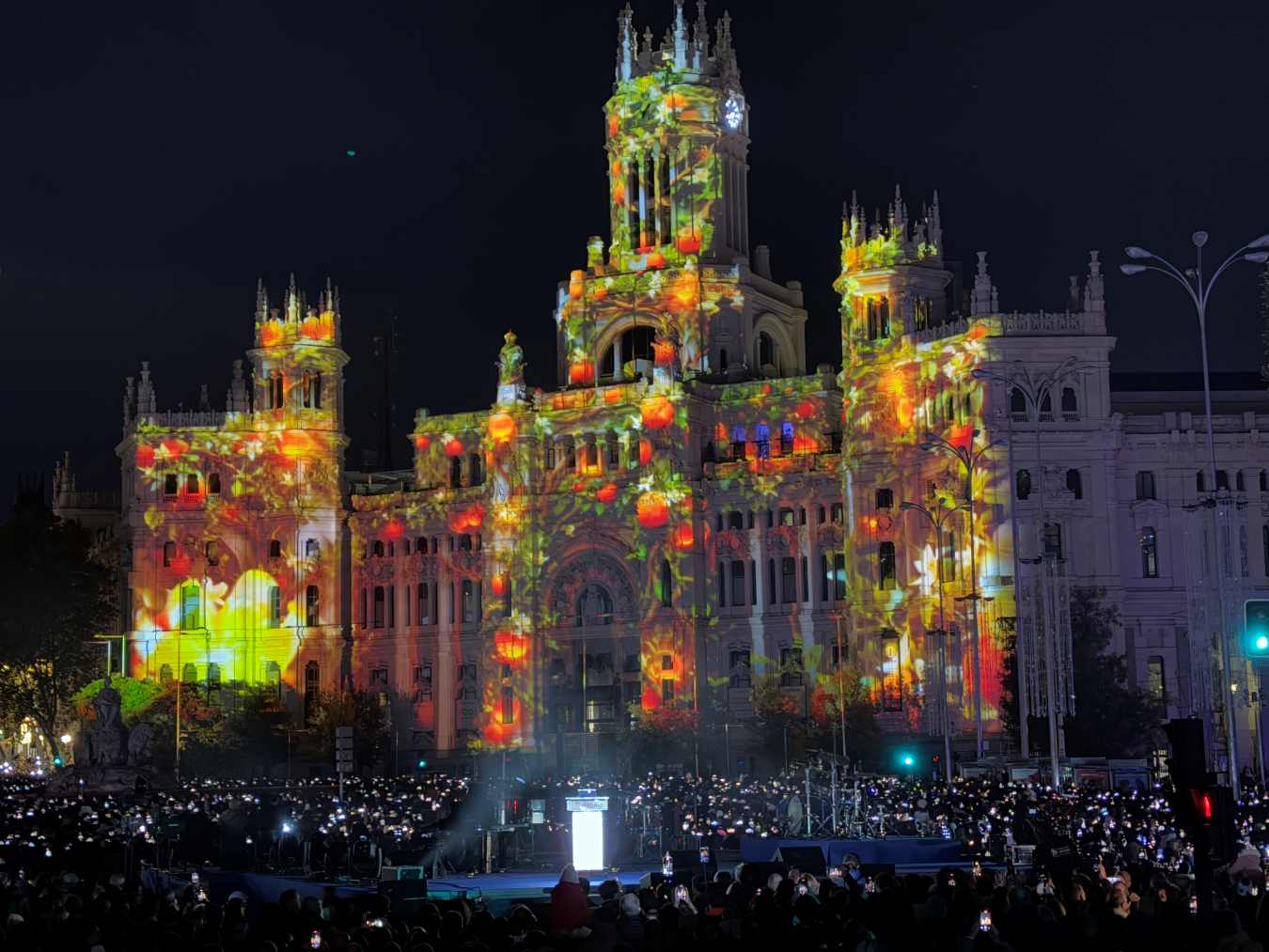 videomapping encendido luces navidad 2025