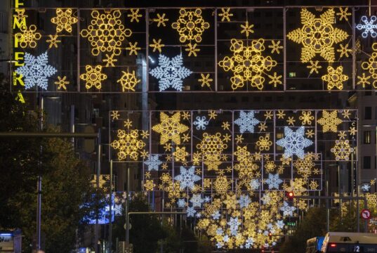 Luces de Navidad en Madrid