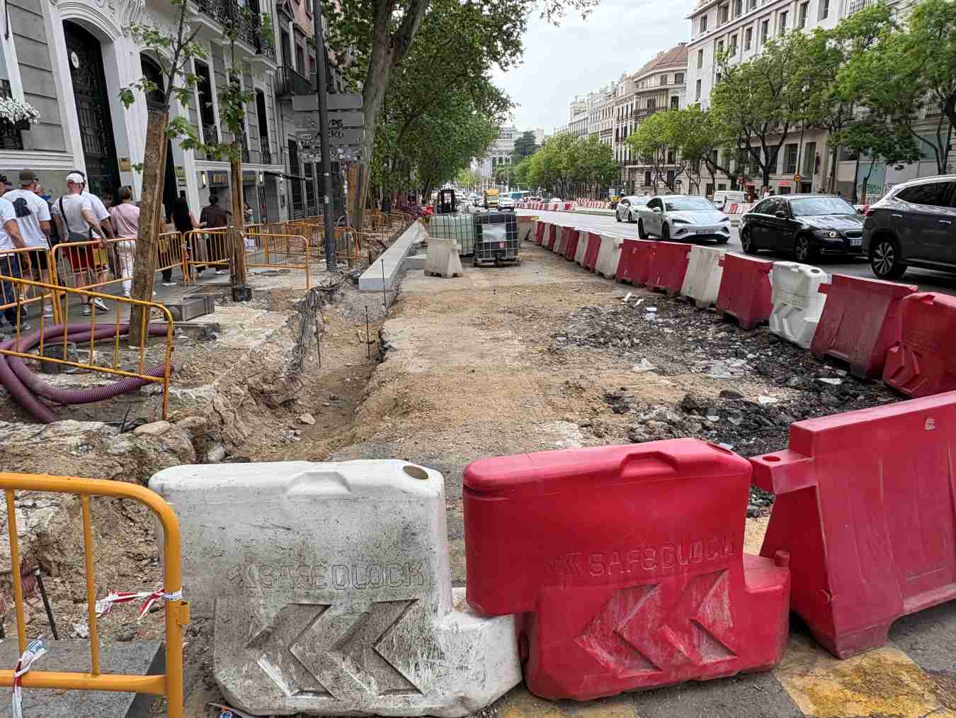 obras calle alcalá