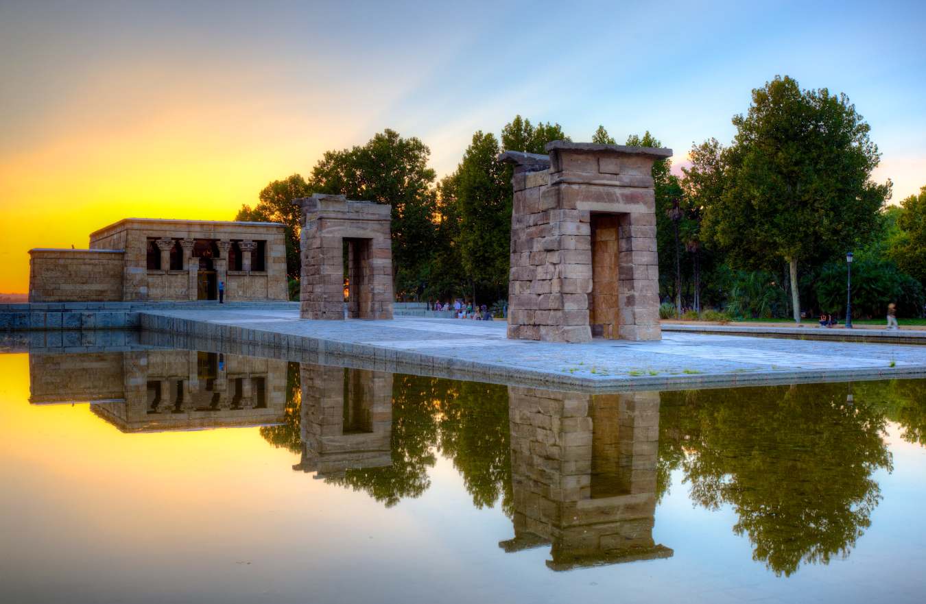 templo de debod madrid