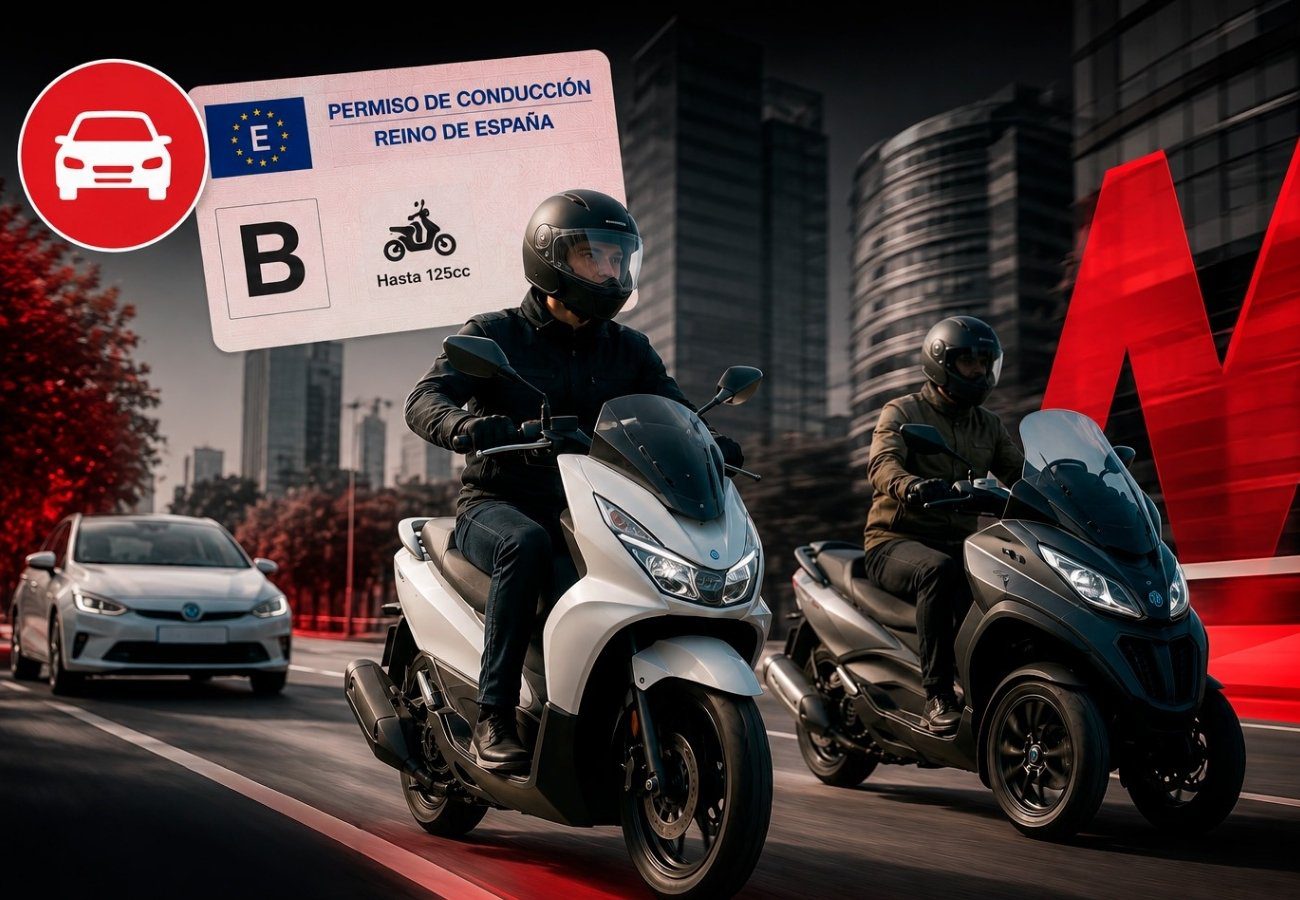 permiso conducir motos