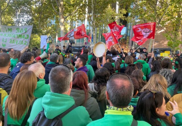 Encierro en un colegio de Rivas Vaciamadrid